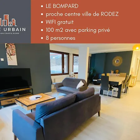 Apartment T5 Bompard Centre Rodez, Parking Prive Rodez